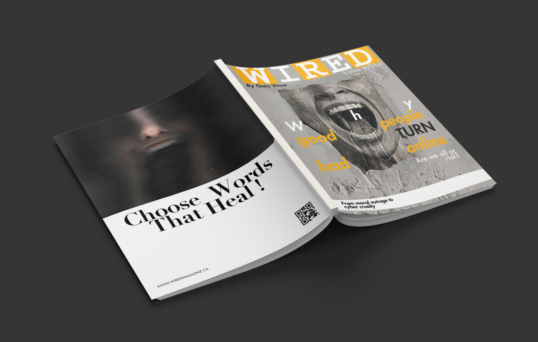 Wired - Magazine Editorial Design 